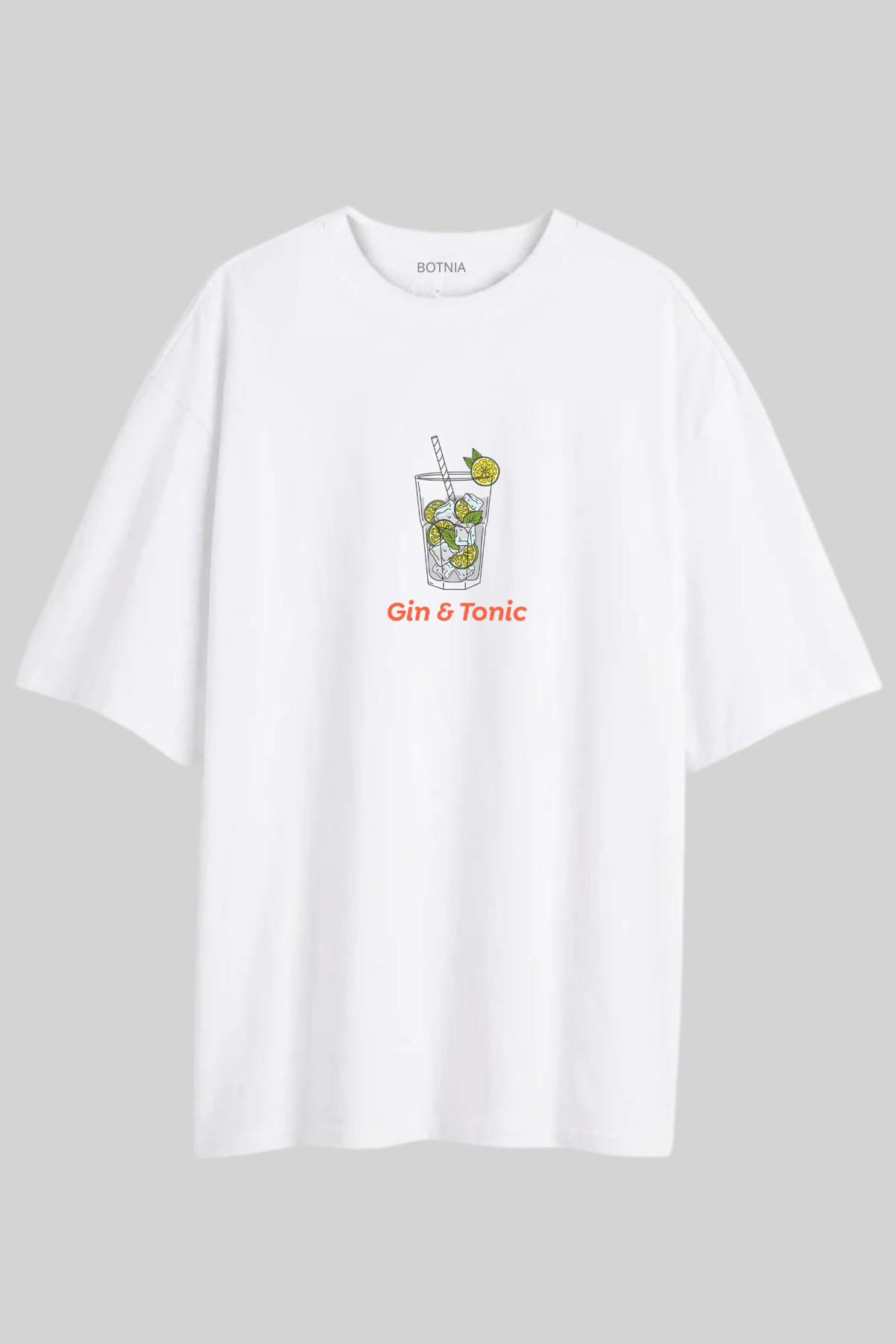 Gin & Tonic Oversized T-Shirt