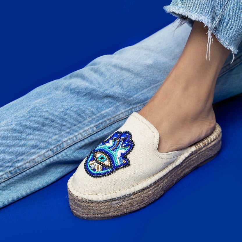 Hamsa Espadrilles Platforms