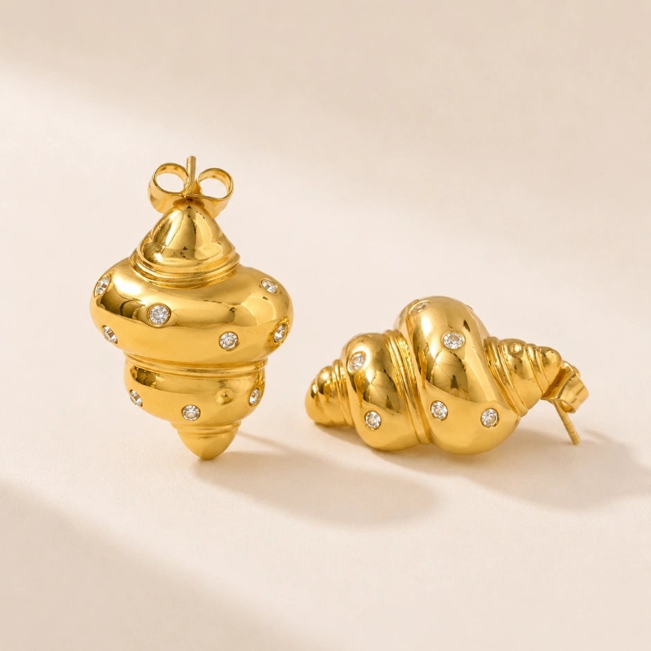 Croissant Earrings