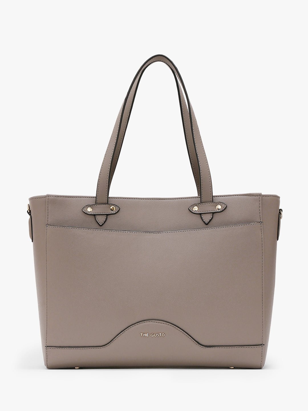 Ardor Grained Tote Clay 15 Inches
