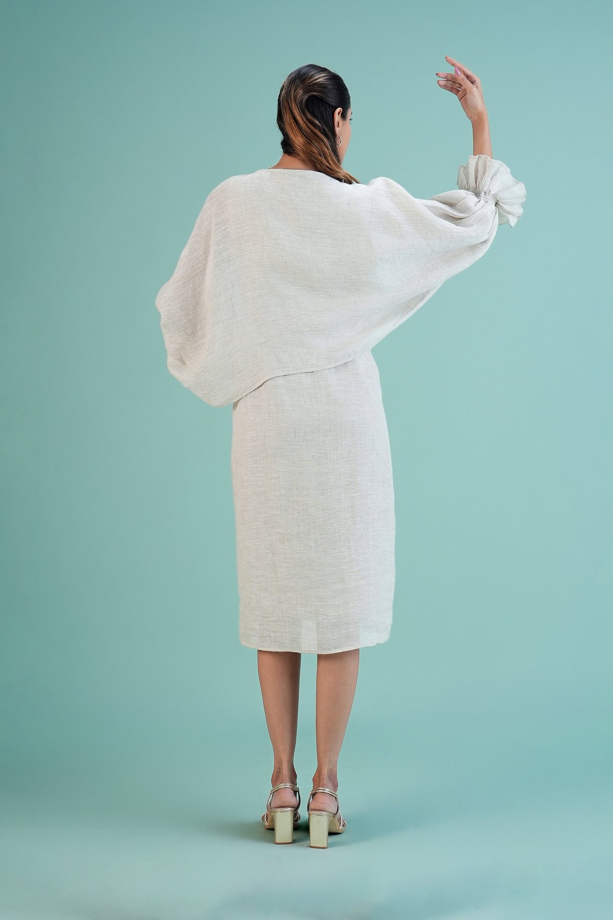 Hydrangea Fluffy Maria Dress