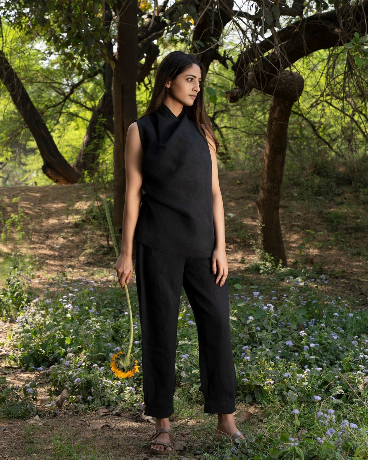 Bernadette Linen Top