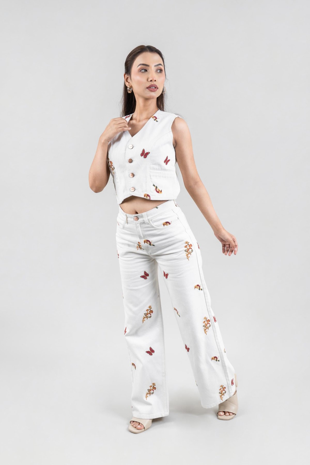 Nature Muse Vest Coat