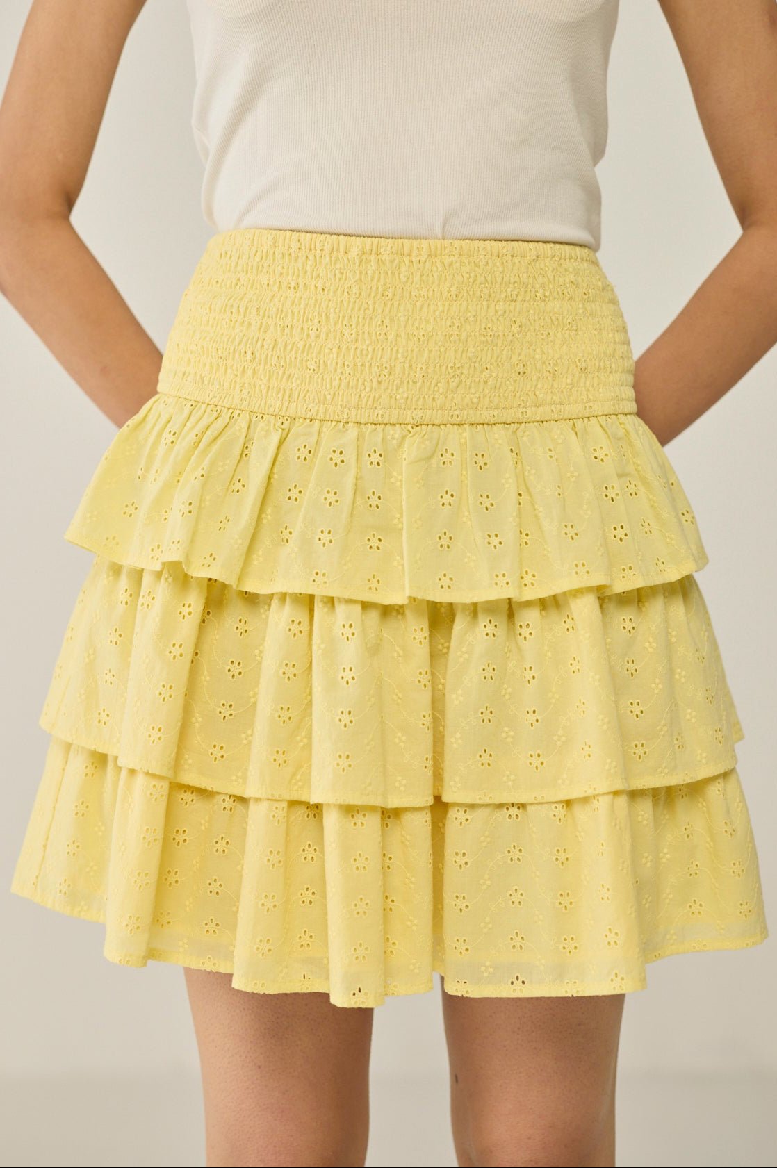 Mini Tiered Skirt