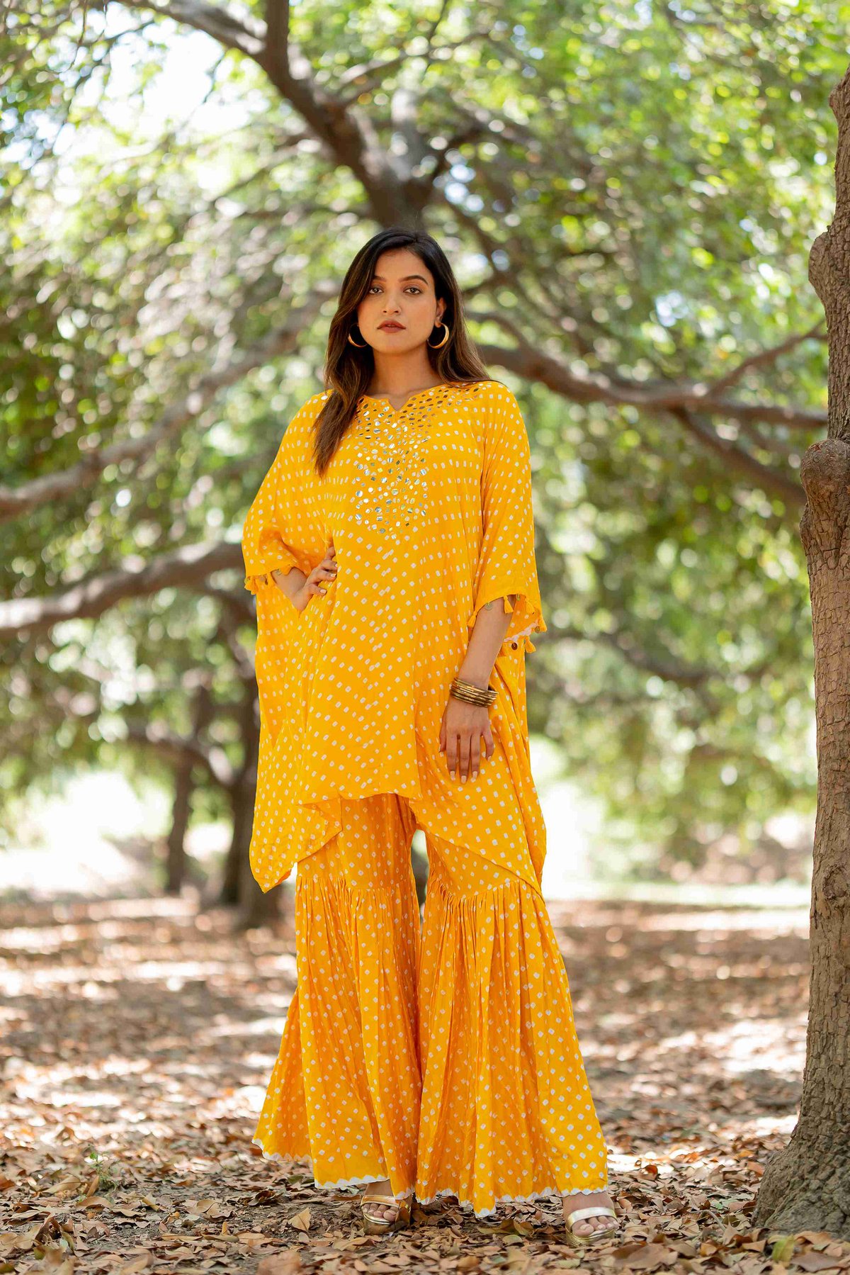 Mumtaz Mirror Garara Set
