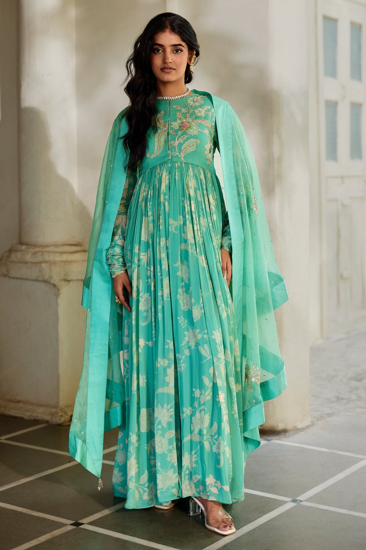 Moa Anarkali Set
