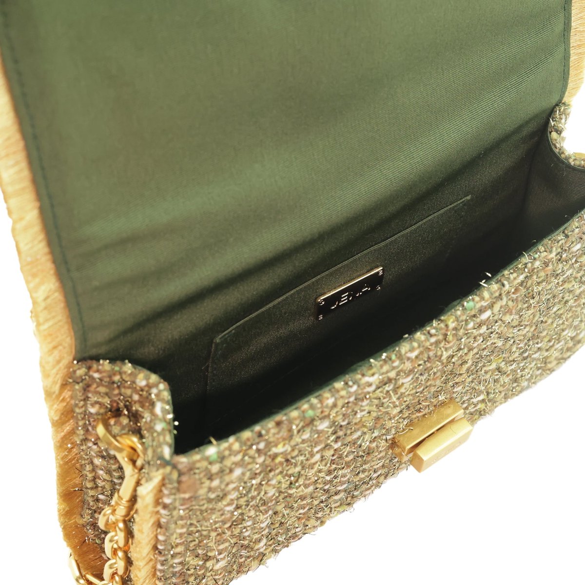 Jena Boucle Clutch Bag