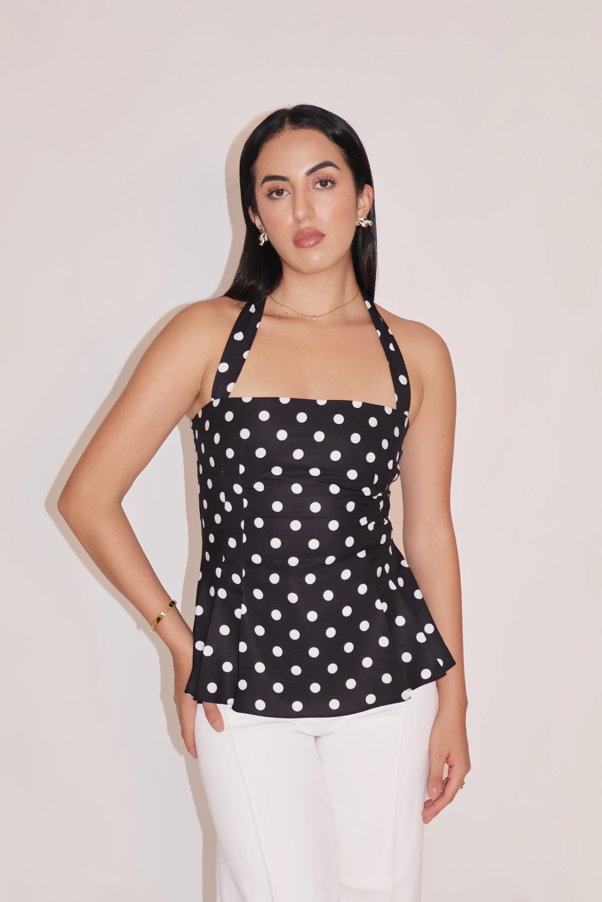 Ivy Top Black