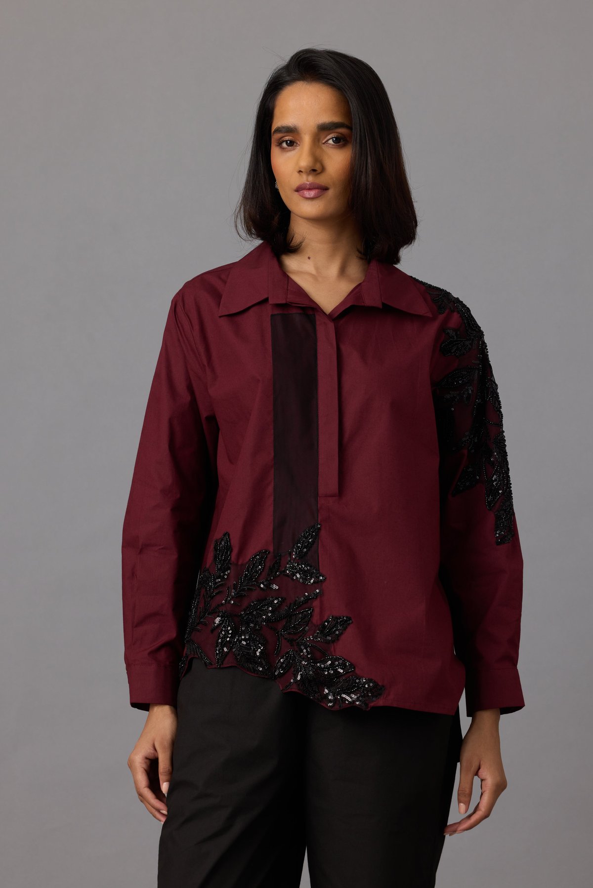 Hailey Applique Shirt