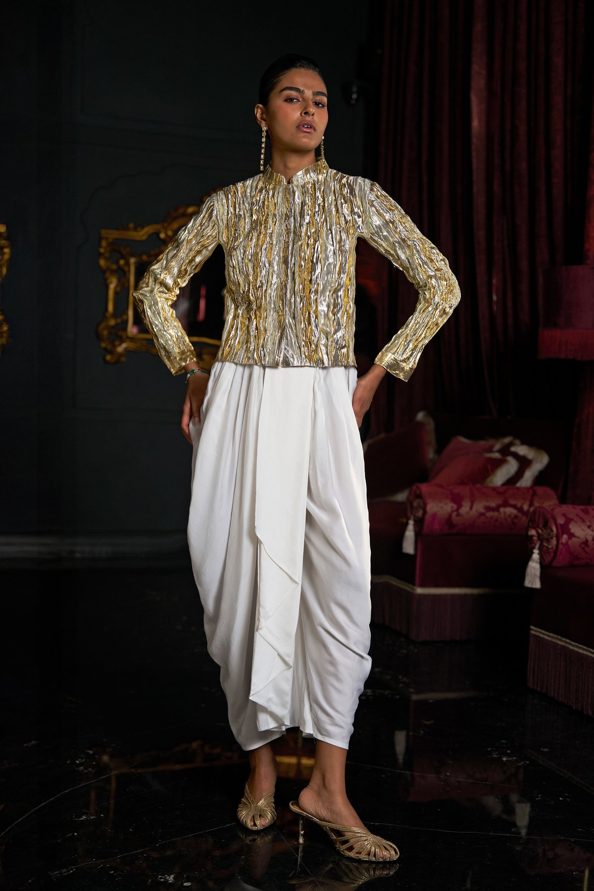 Cowl Pant