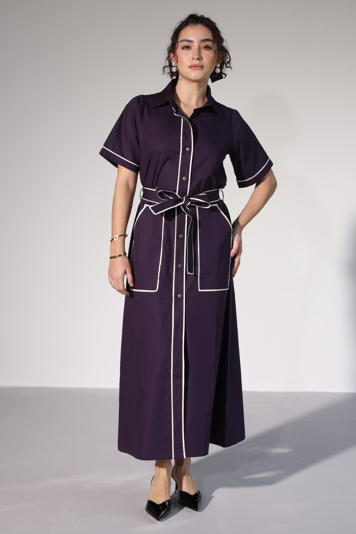 LongLine Shirt Dress