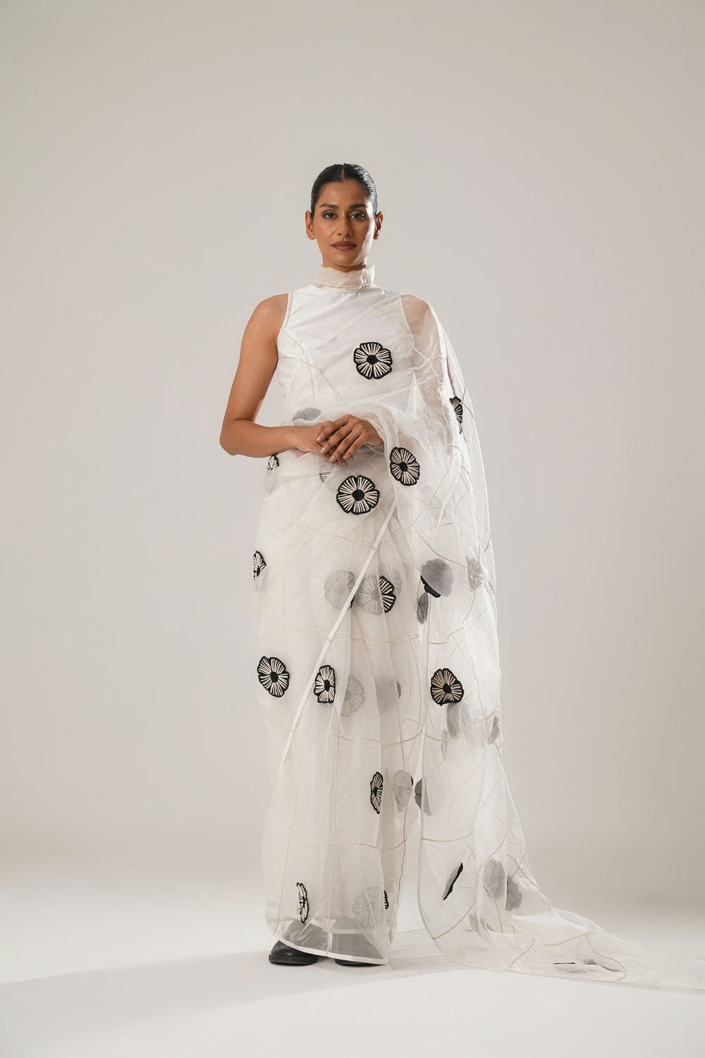 ATBW - MJ Ombre Floral Saree