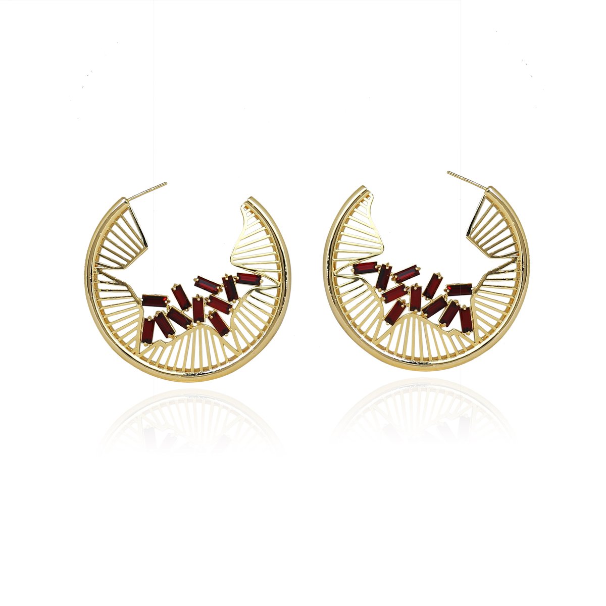 Lynn Hoop Earrings
