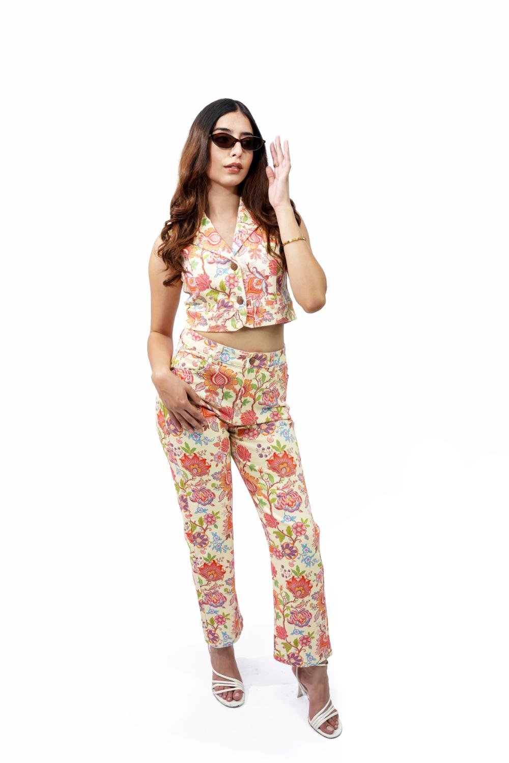 Neo Floral Jeans