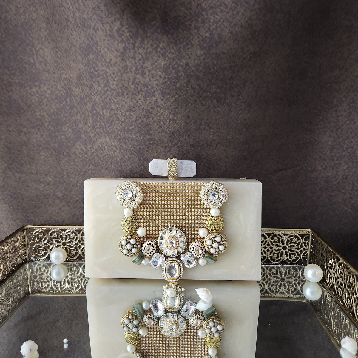 Nooran Bag Ivory White