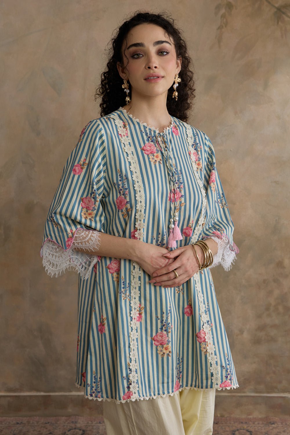 Gul Blue Kurta