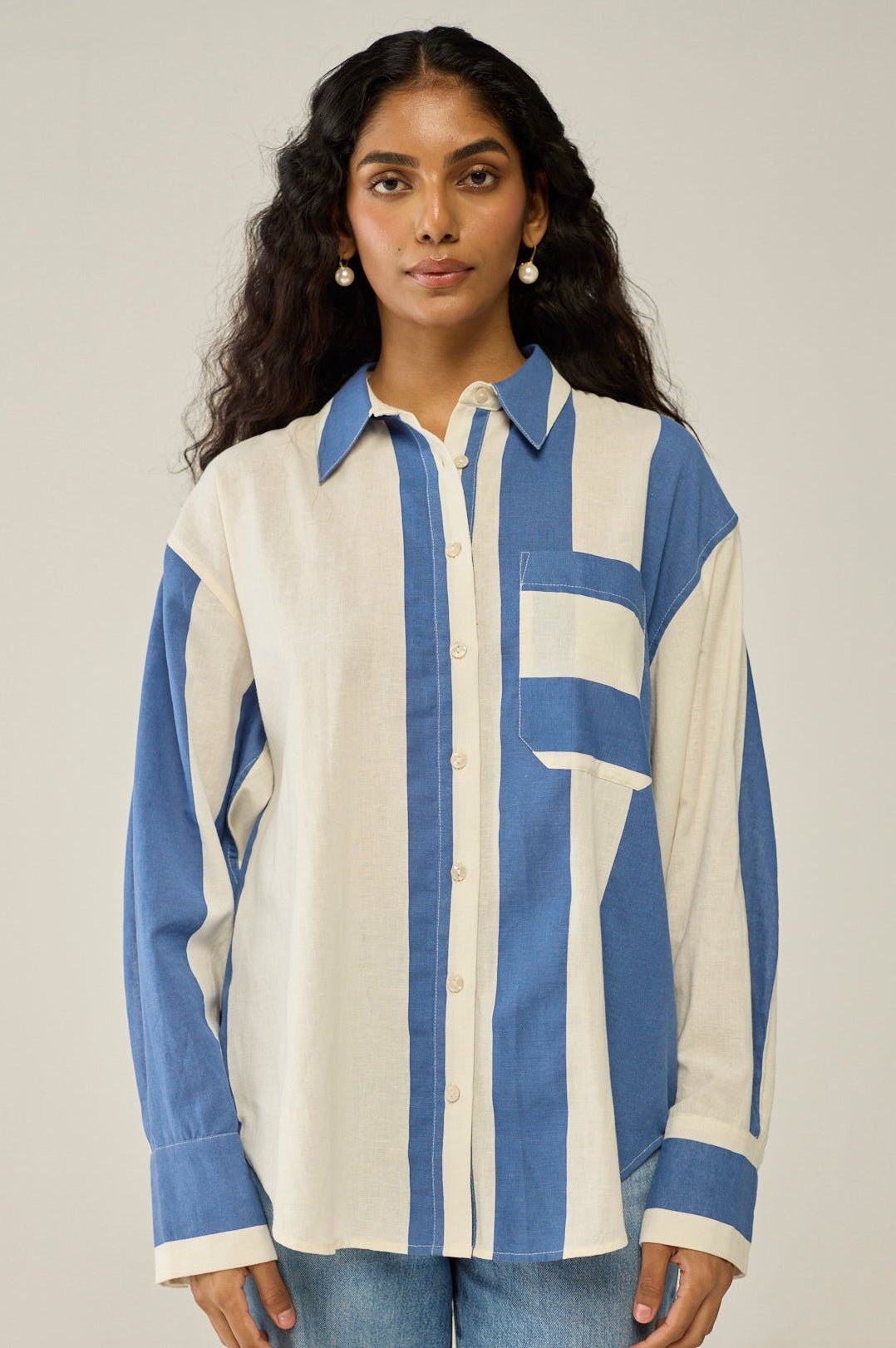 Classic Long Sleeve Button-down Shirt