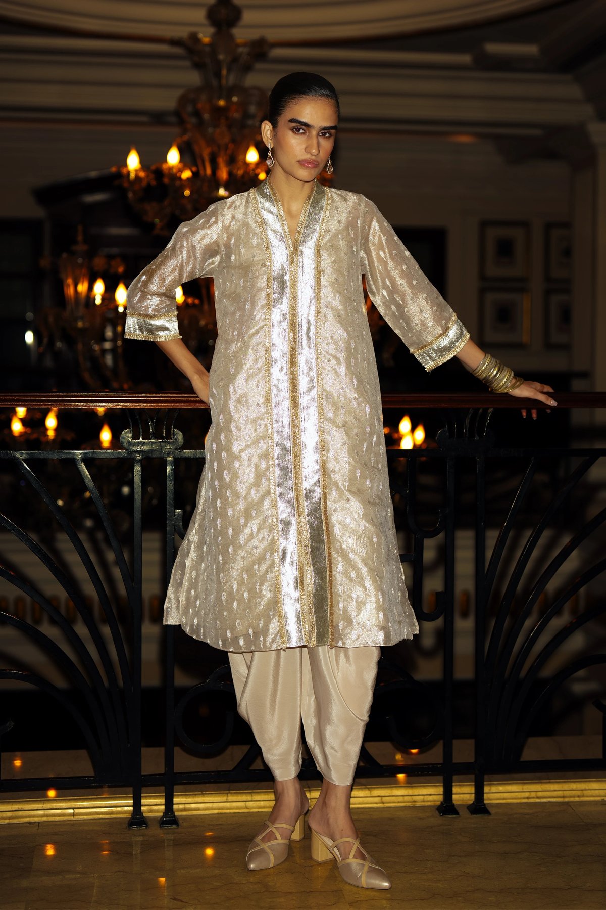 Draped Dhoti Pant