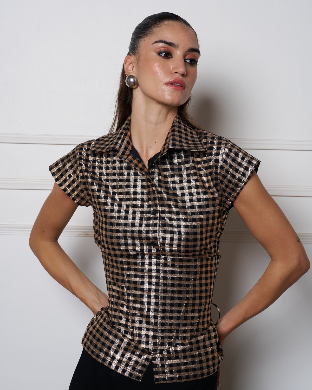Swarn Chanderi Shirt