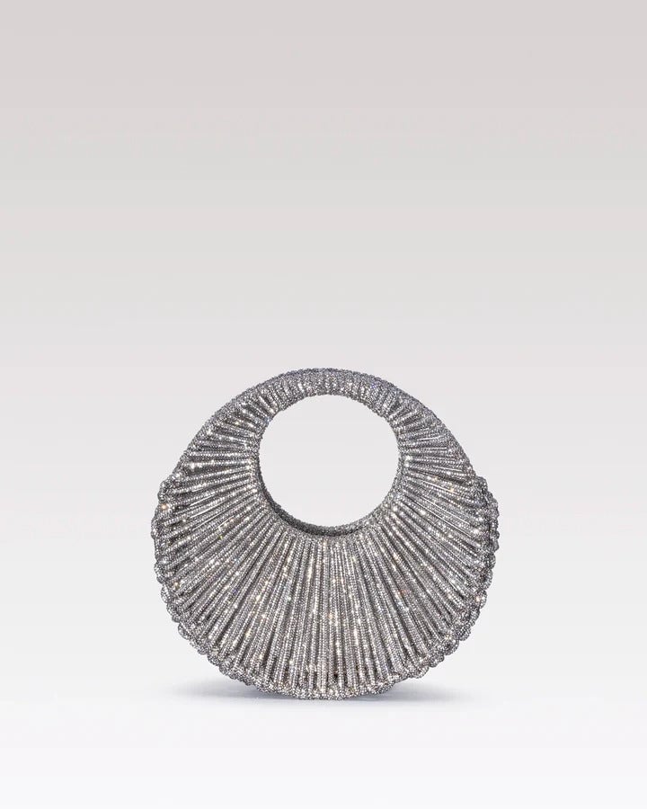 Silver Sara Medium Circle