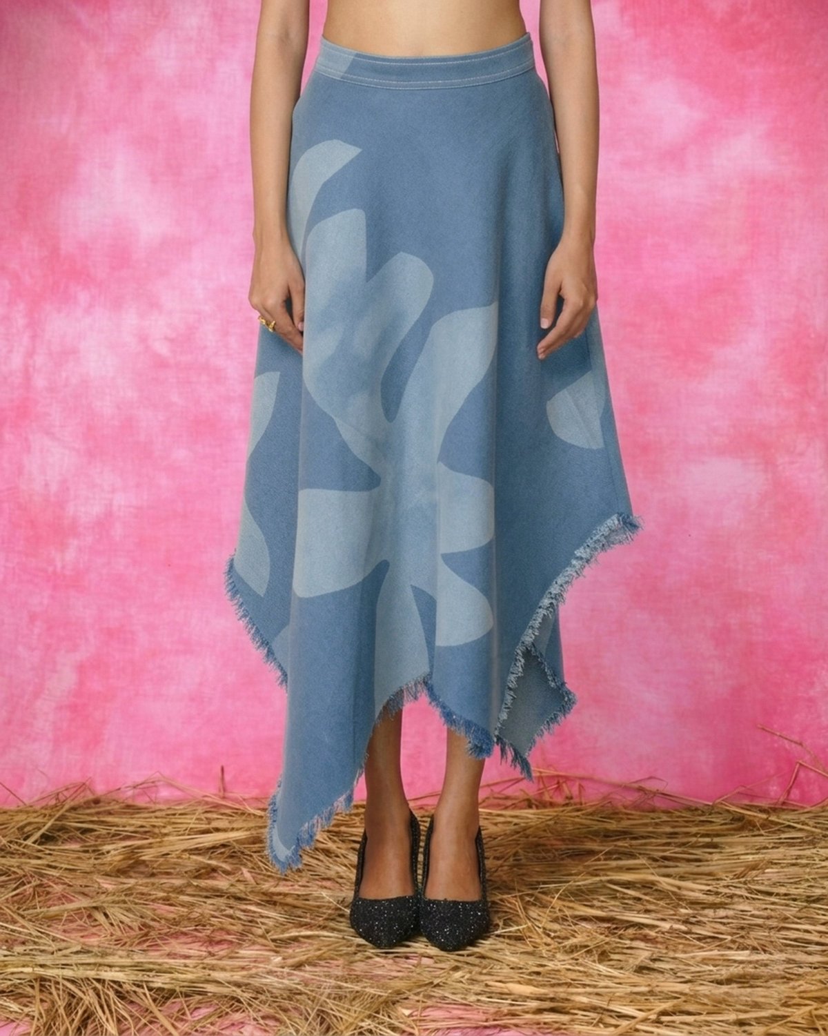 Iris Handkerchief Skirt