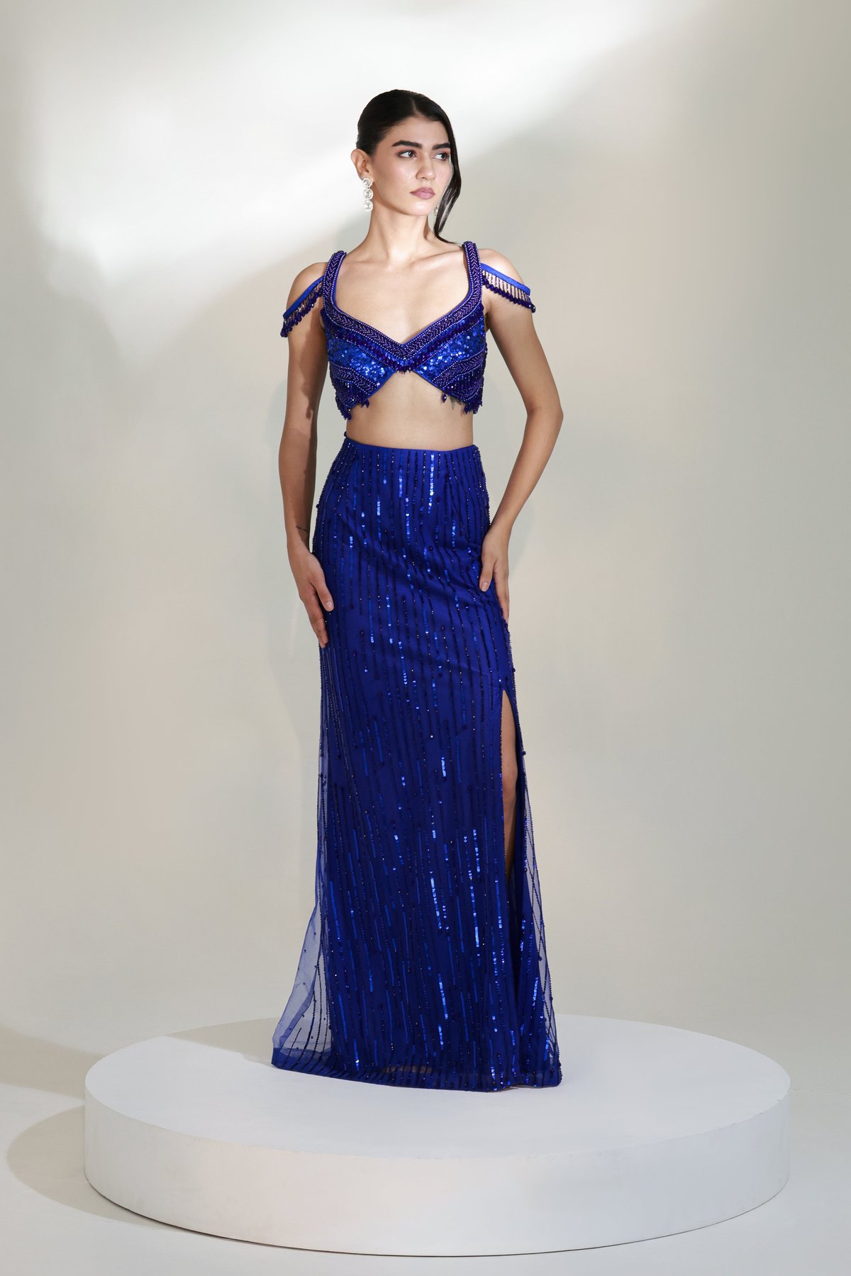 Vogue Fishcut Skirt Set
