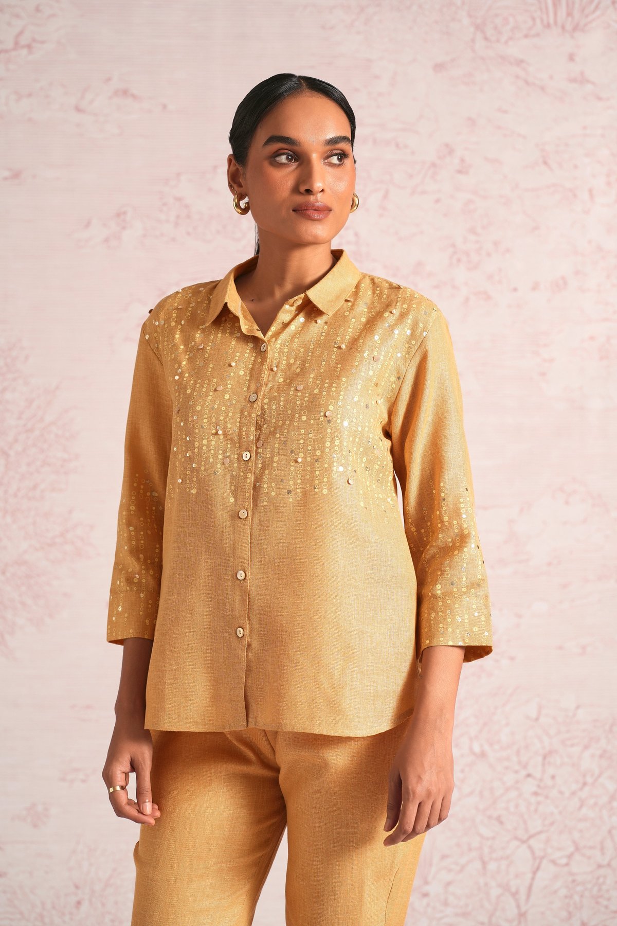 Shimmer Strings Shirt Co-Ord