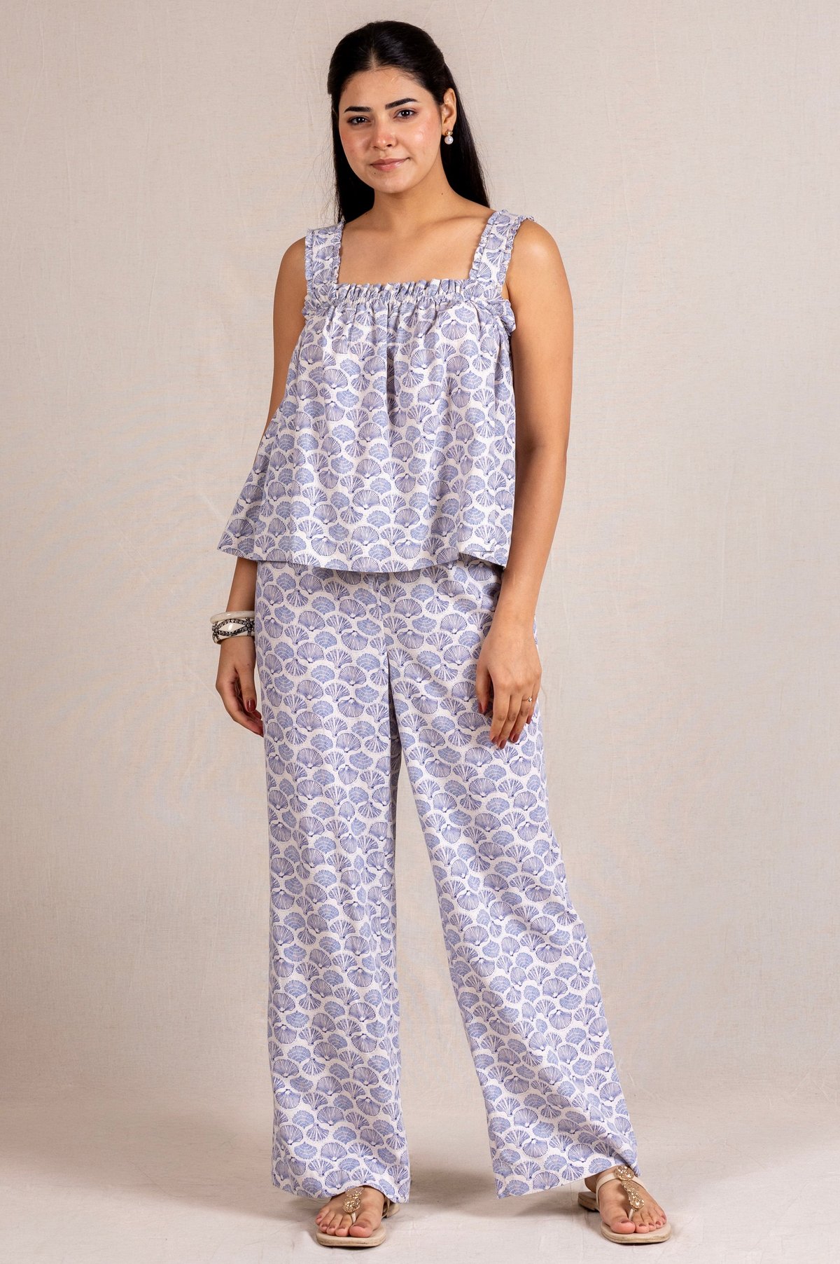Blue Shell Print Set