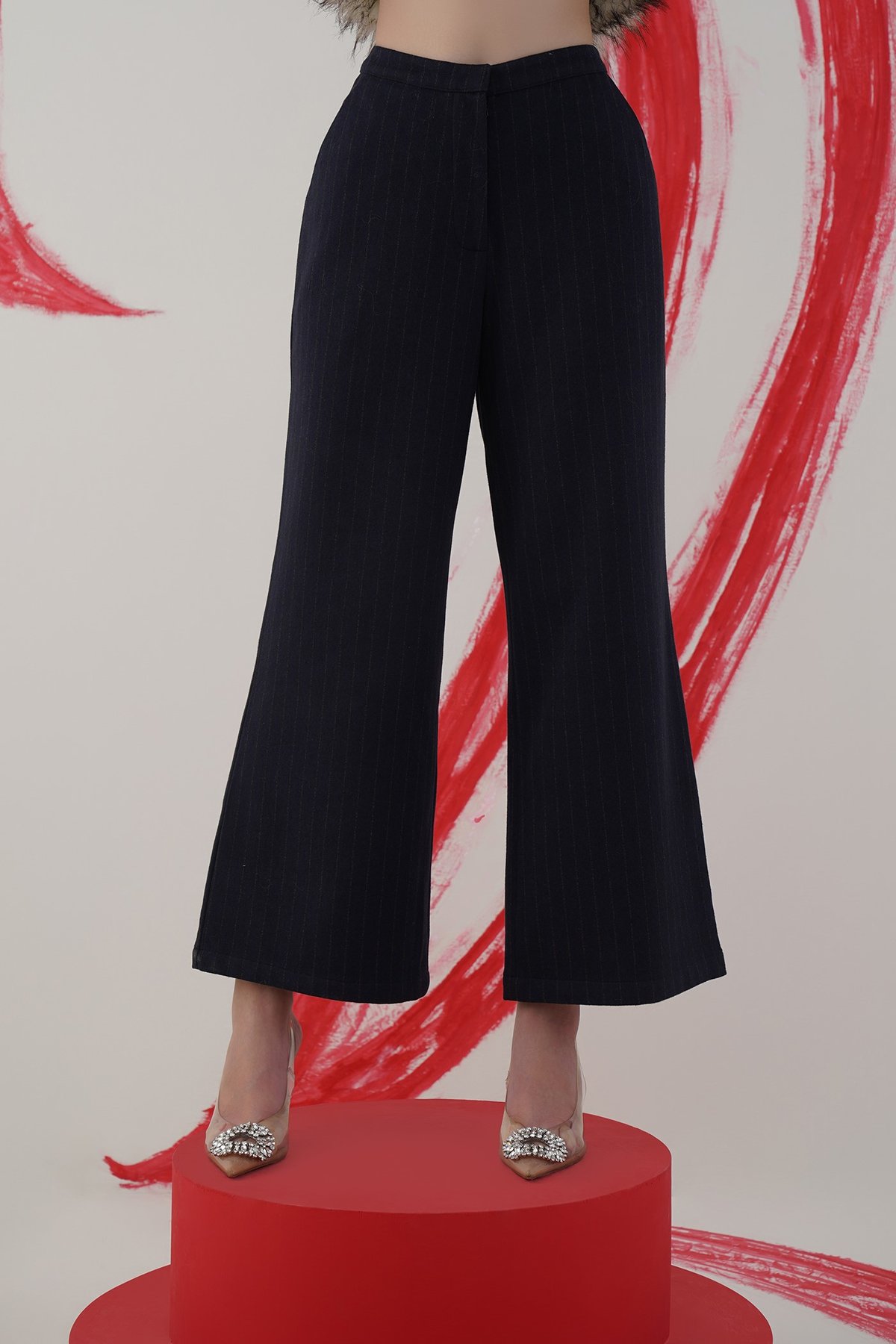 Puppy Eyes Pants - Navy