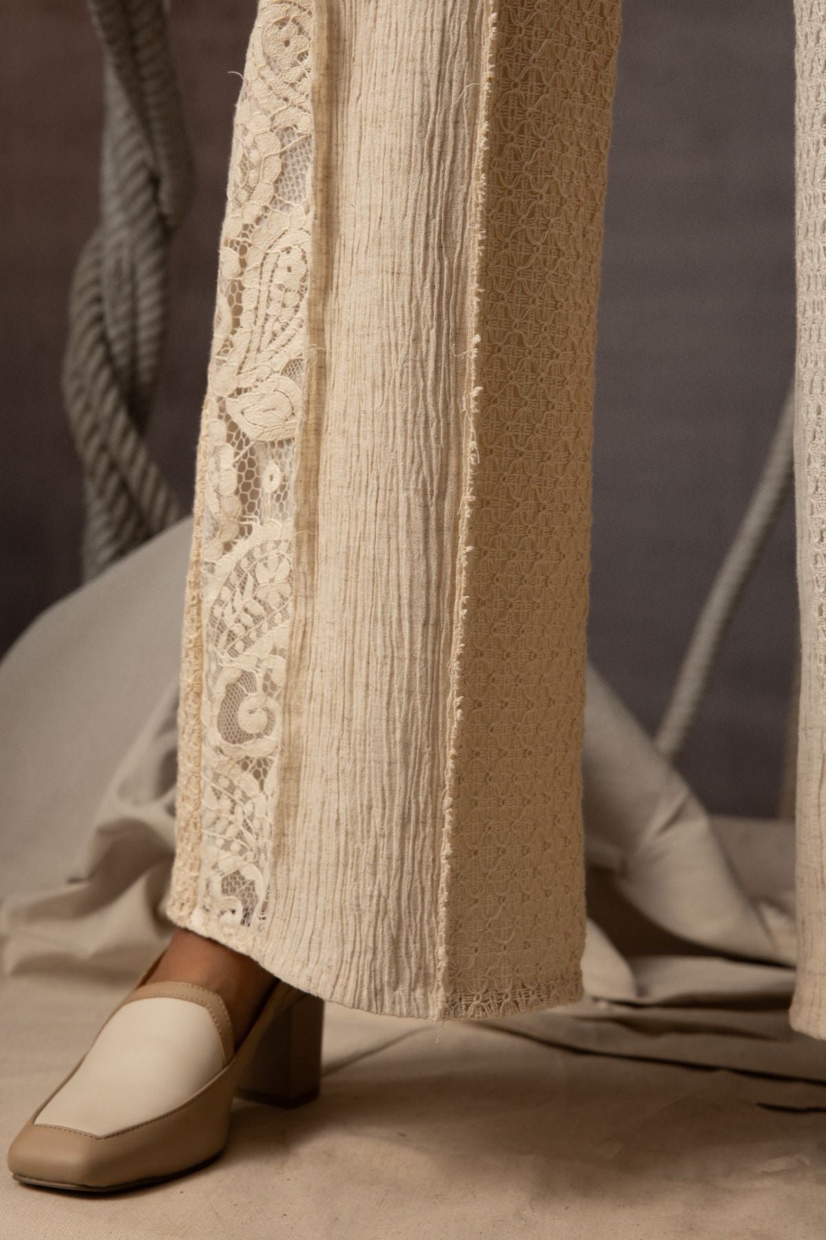 Panelled Trousers