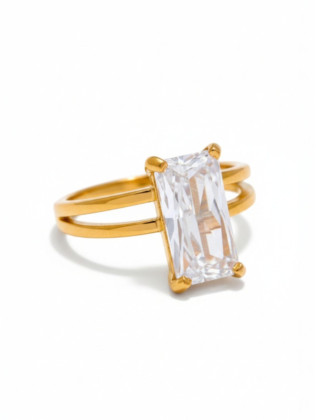 Luxury Bling Cubic Zirconia Ring Size 7