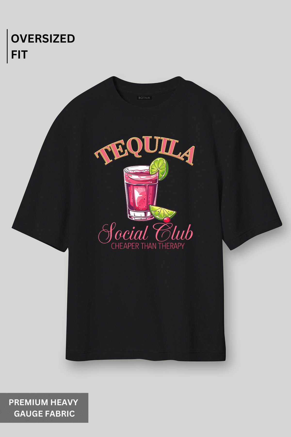 Tequila Social Club Oversized T-Shirt