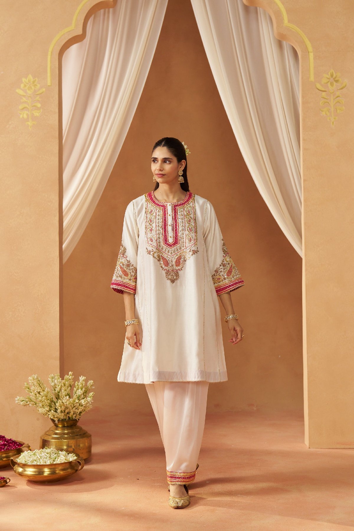 Zimal Chauga With Salwar