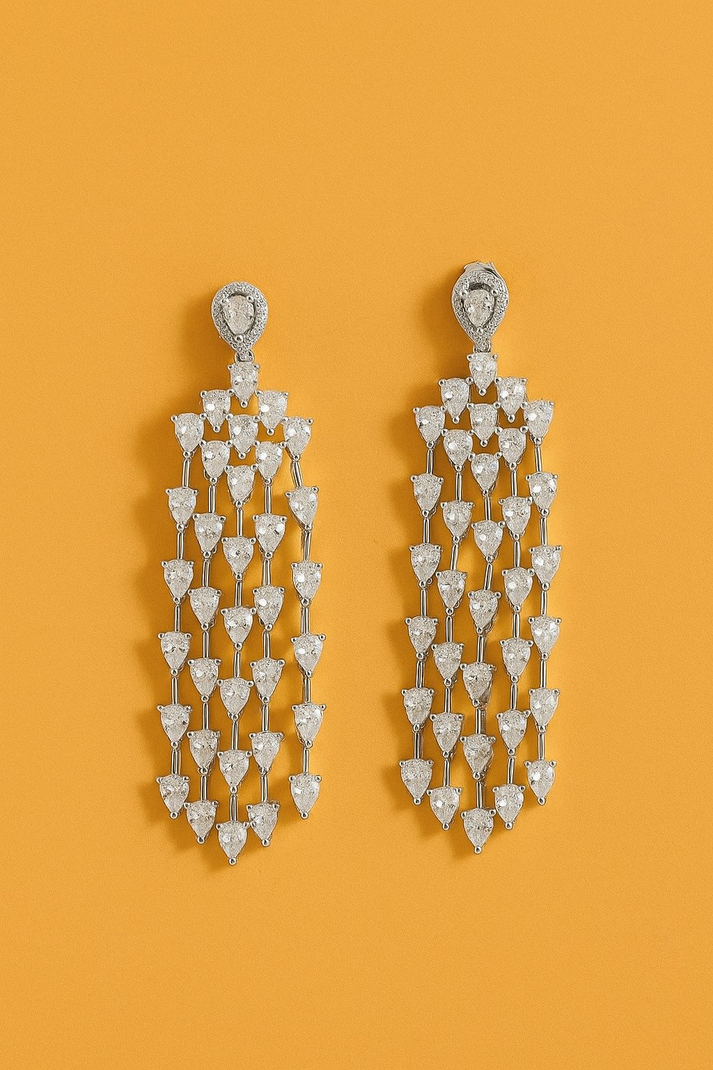Crystal Teardrop Earrings