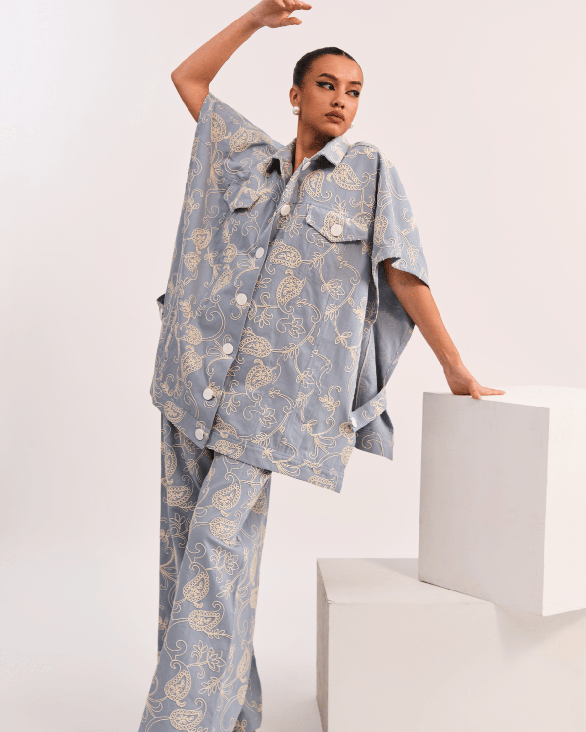 Uma Hollow Jacket Co-Ord Set