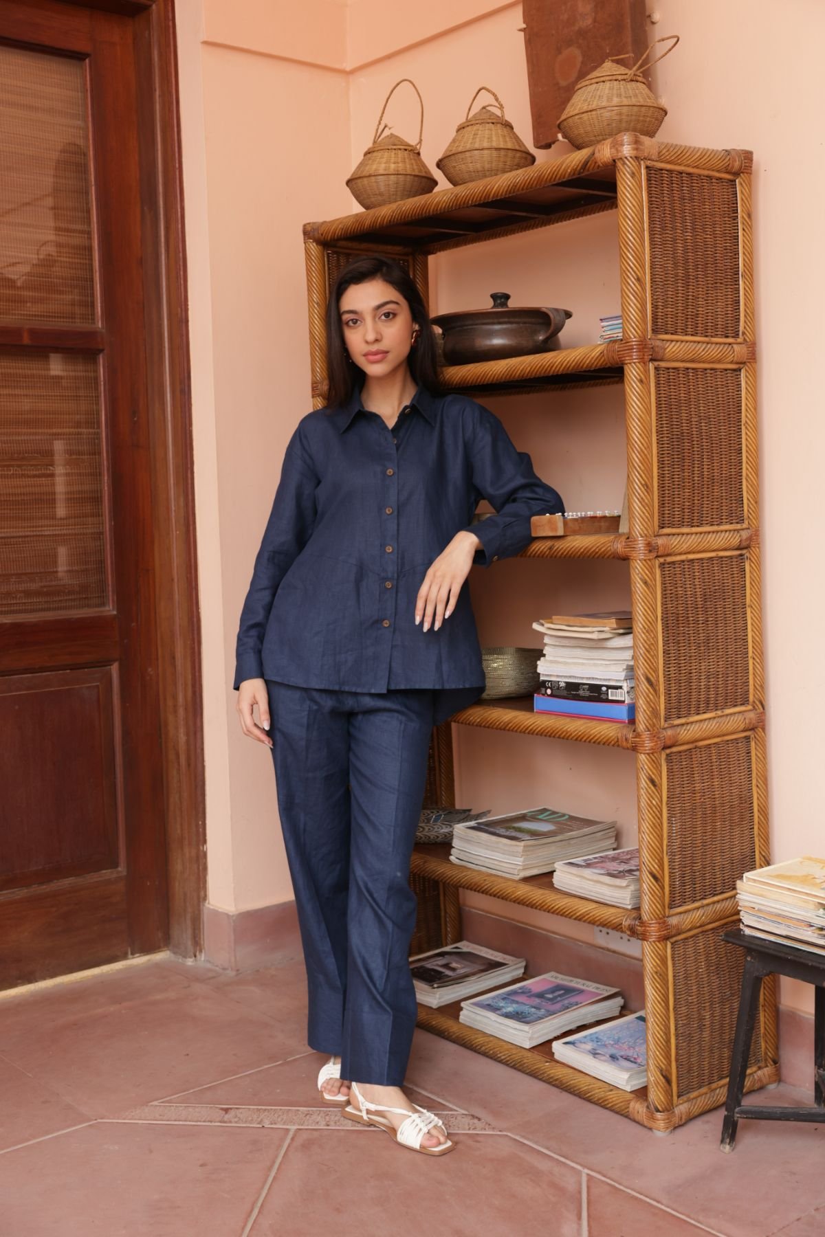 100% Hemp Navy Co-ord Set