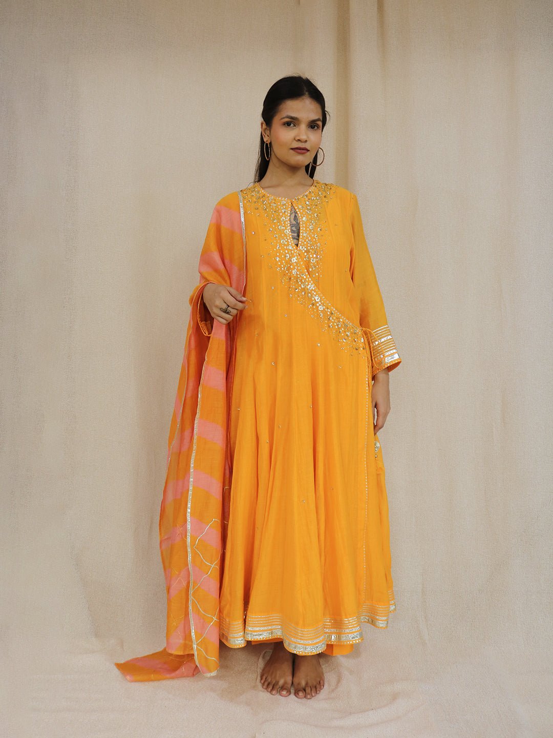 Sitara Angrakha Set