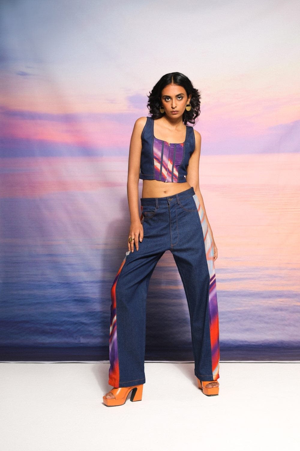 Satrangi Corset