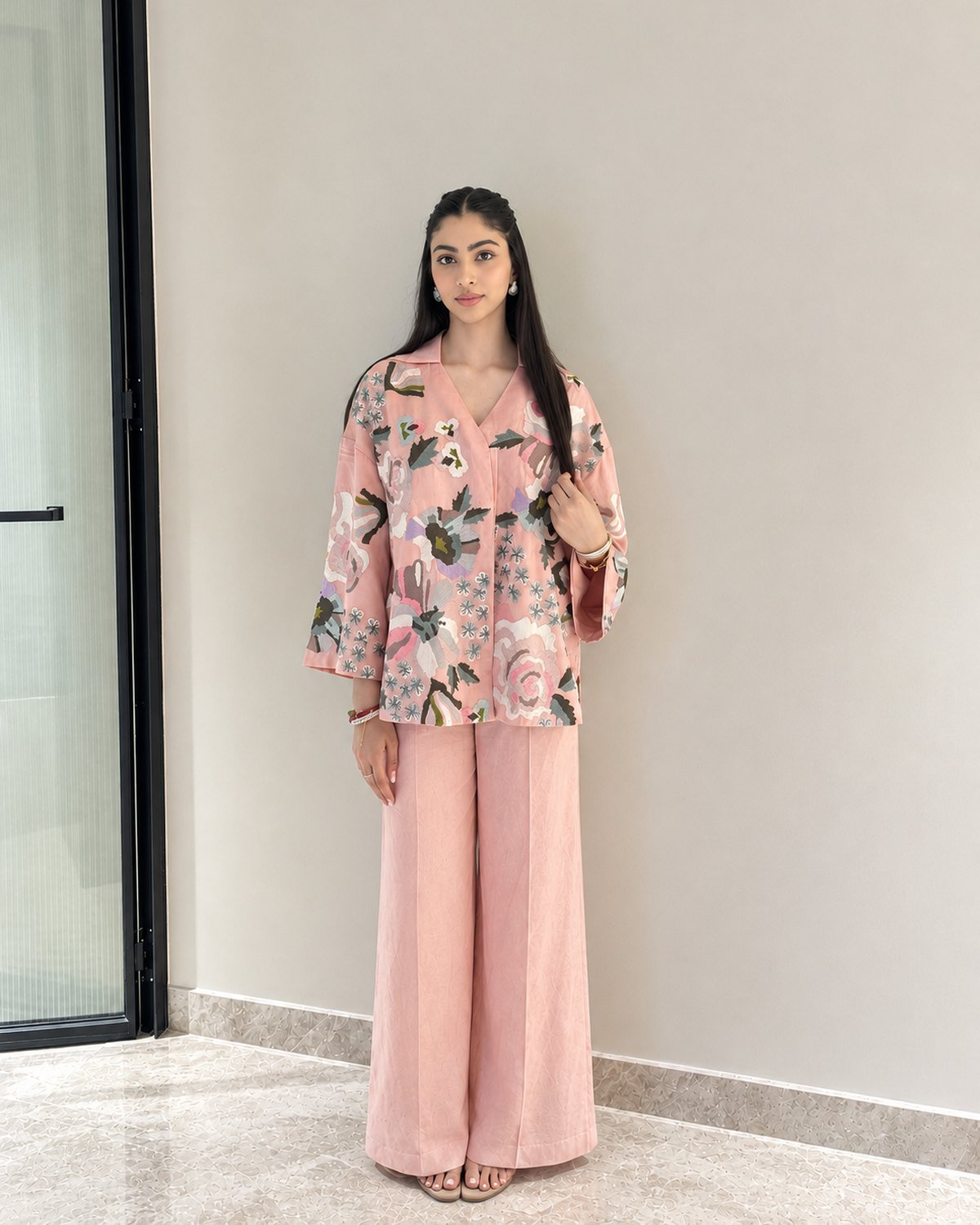 Lily Co-ord Set Blush Pink