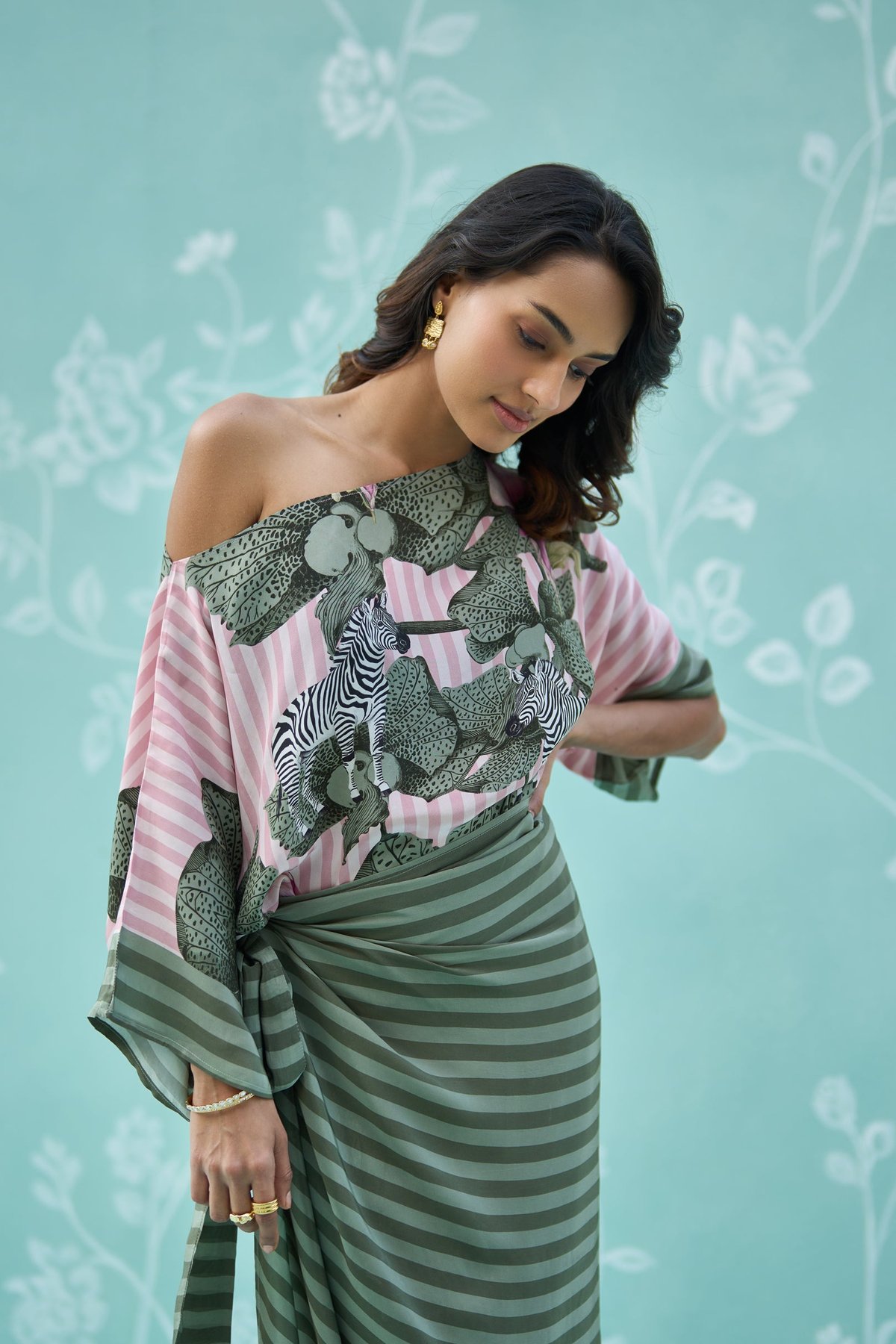 Savannah Drape Skirt Set