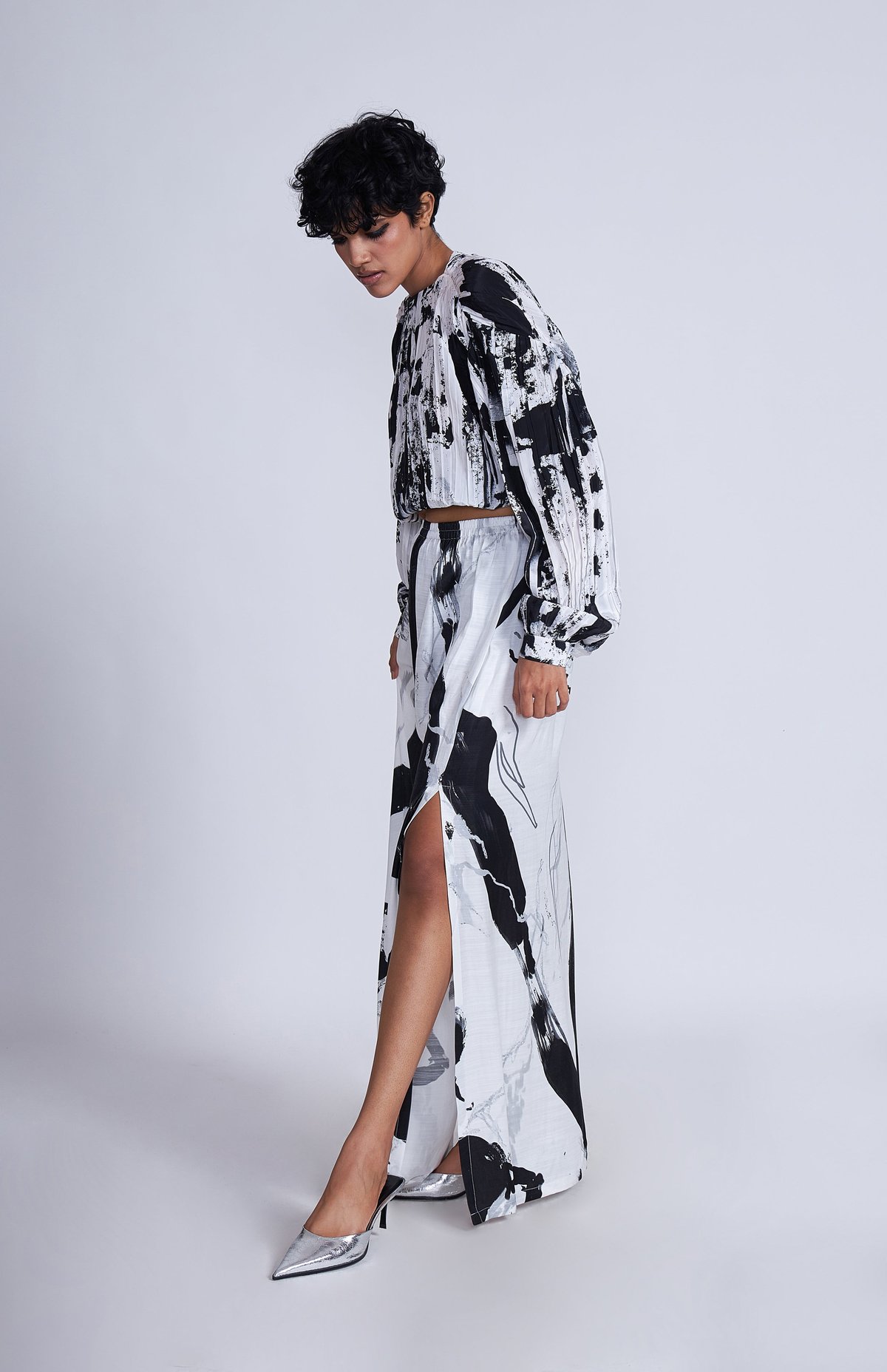Yuki A-line skirt
