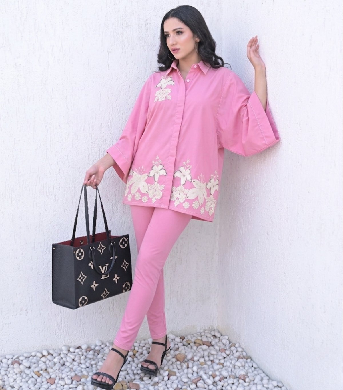 Powder Pink Fl�ur Shirt