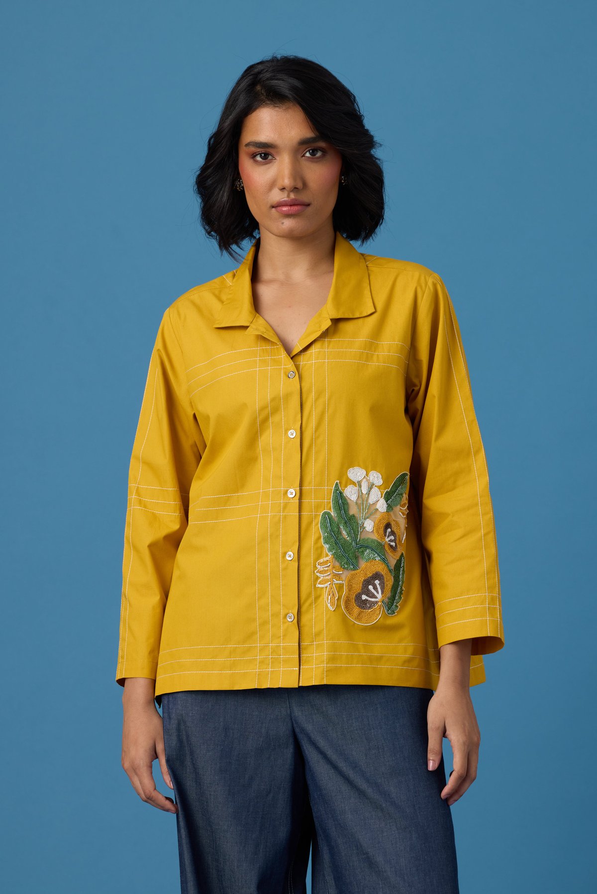 Laurel Applique Shirt