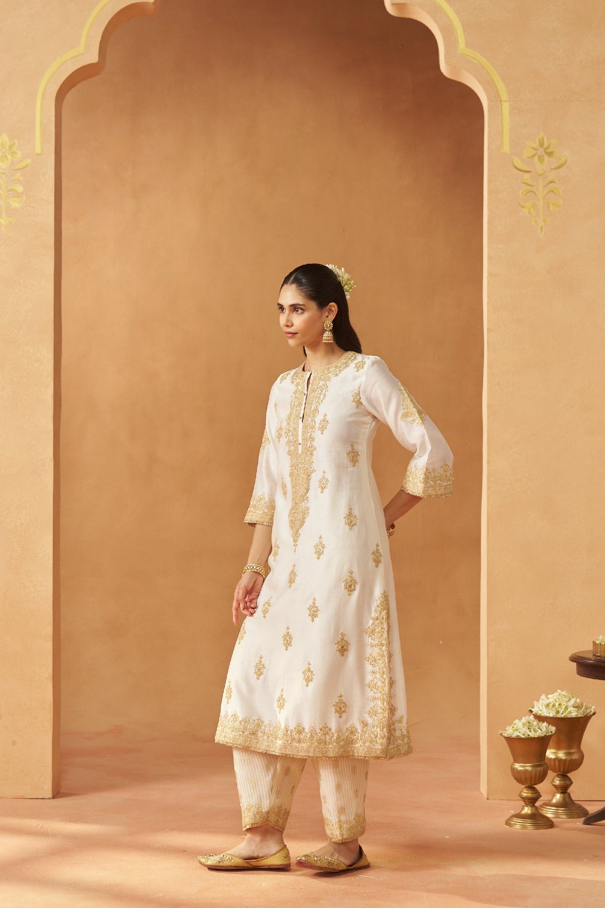 Mubina Kurta with Salwar and Dupatta