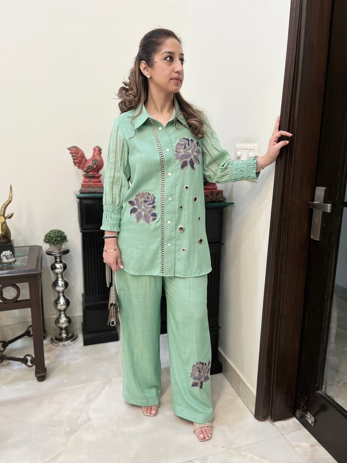 Tahira Linen Co-ord Set