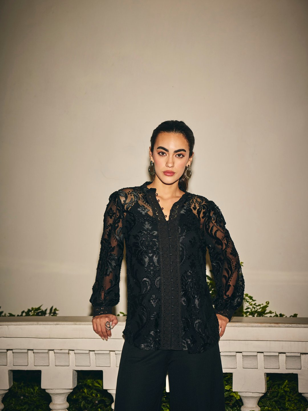 Hannah Lace Blouse