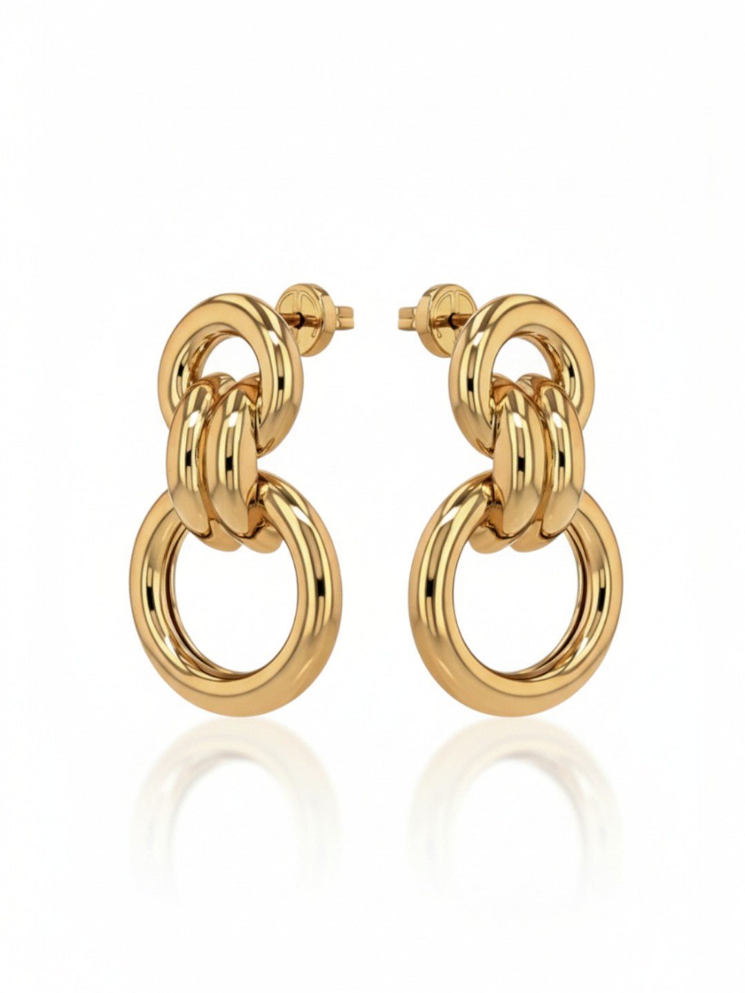 Multi Circle Loop Earrings