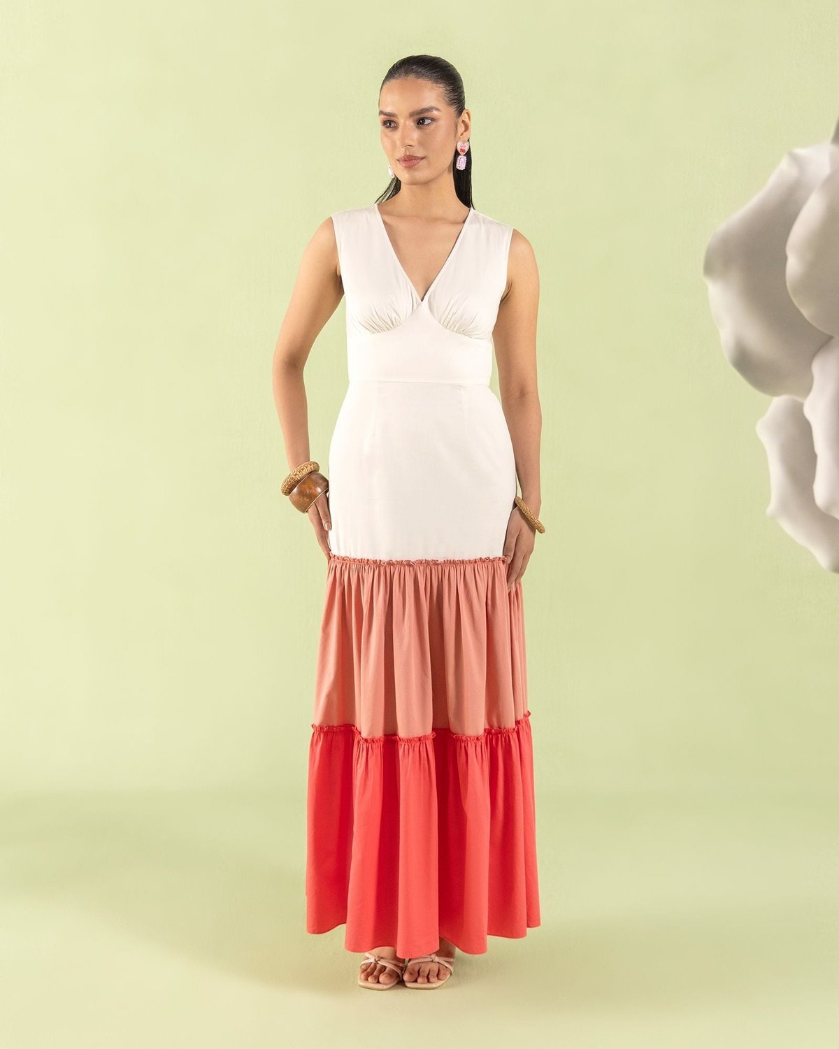 Rosé Maxi Dress