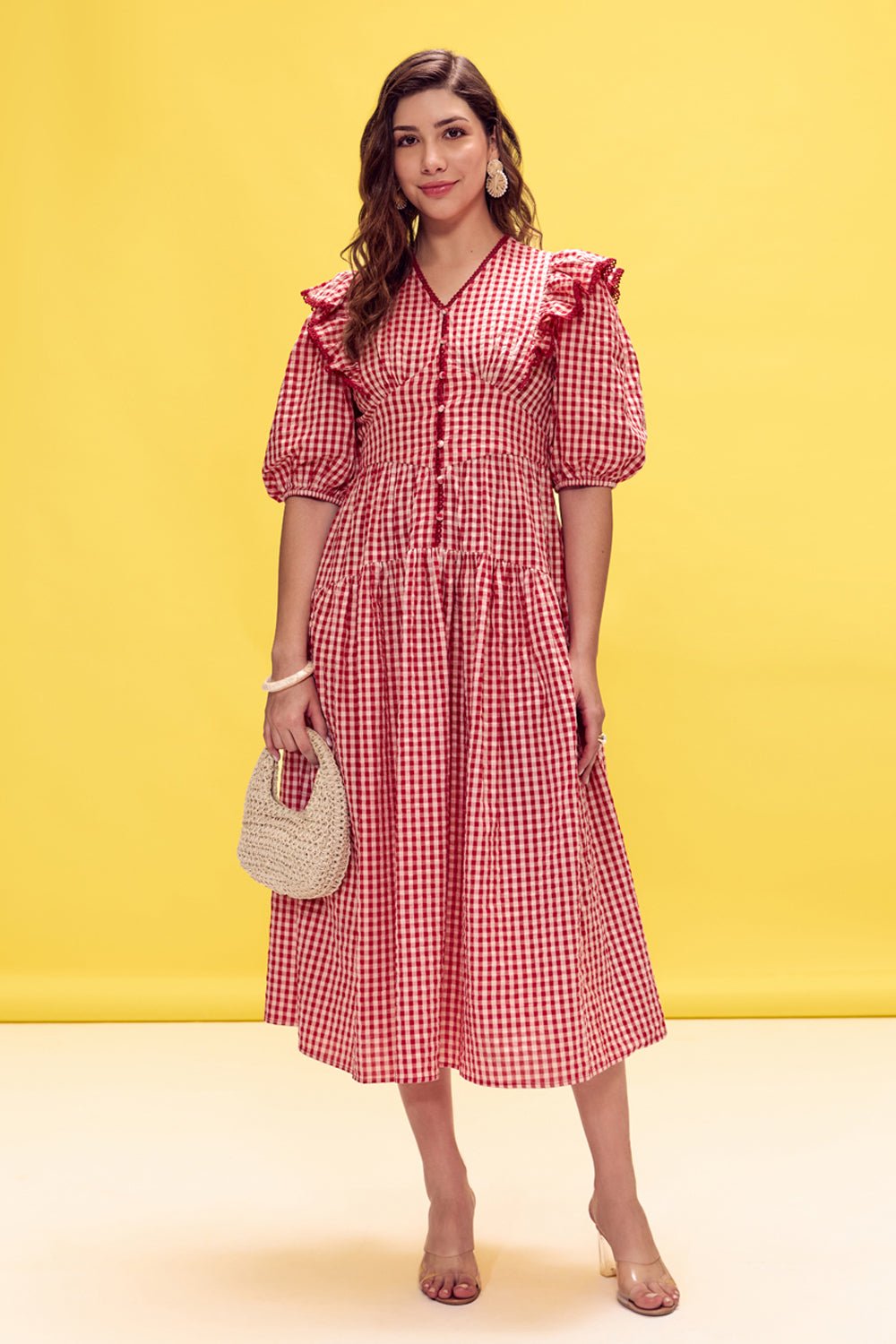 Lily Printed Short Dress