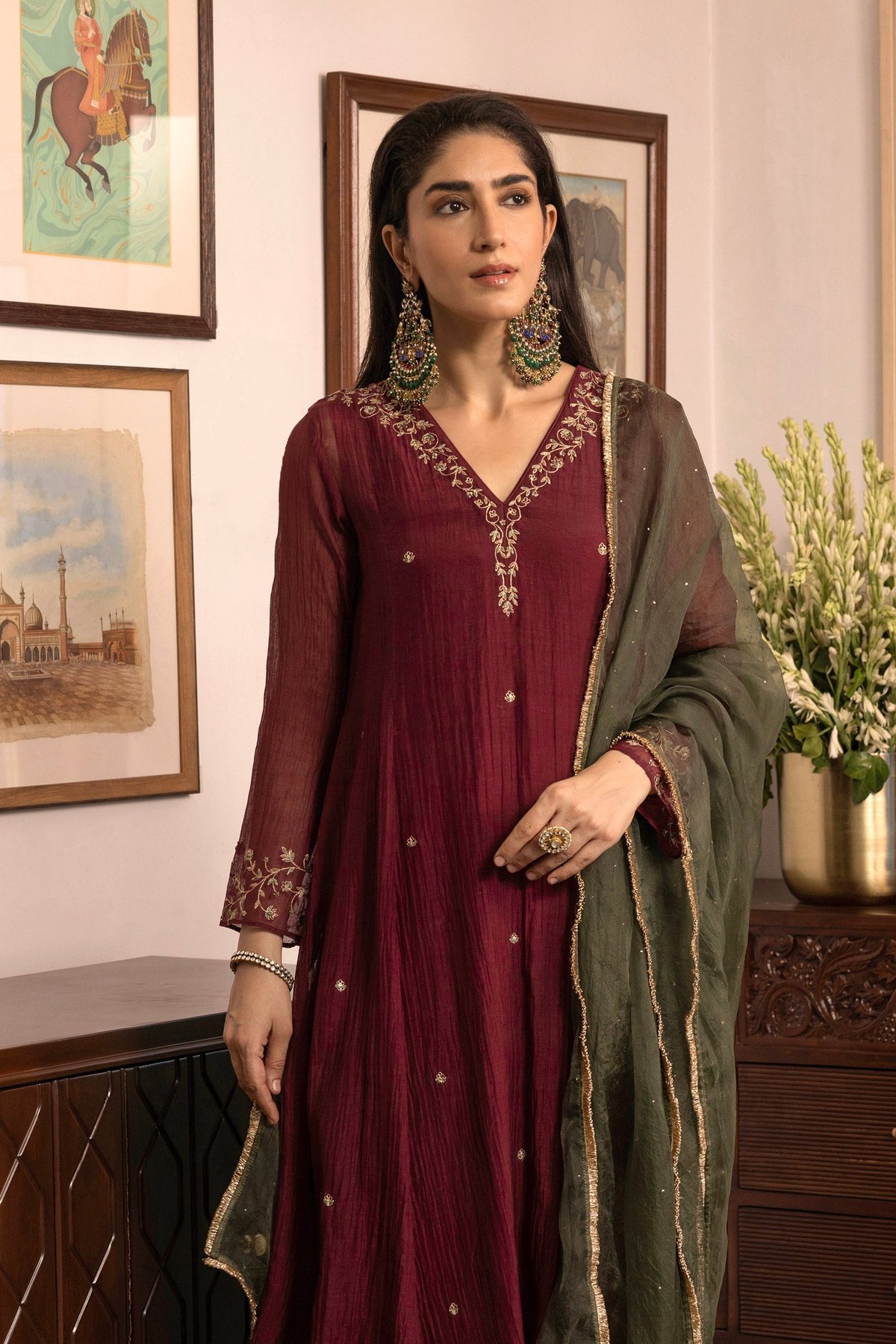 Zeenat Dastaan Kurta Set